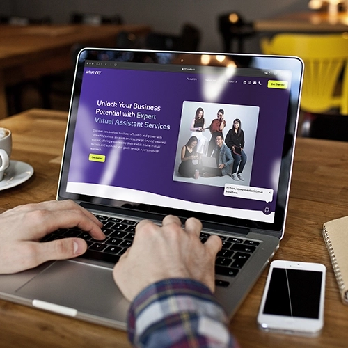 Imagen ilustrativa del área de soluciones digitales de Guadrón Quijano